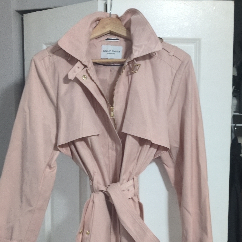 Cole Haan Women's Blush Trench Coat